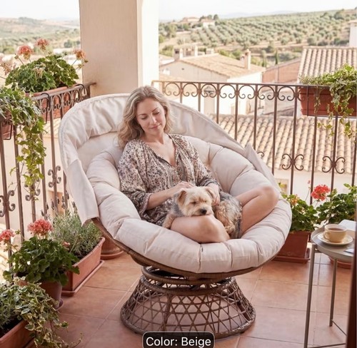Outdoor papasan chair with - papasan,