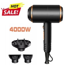 Professional Hair Dryer Fast Drying Ionic Hairdryer with Diffuser Hairdrye 4000W