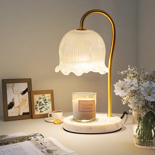 Tulip glass shade table lamp - tulip,