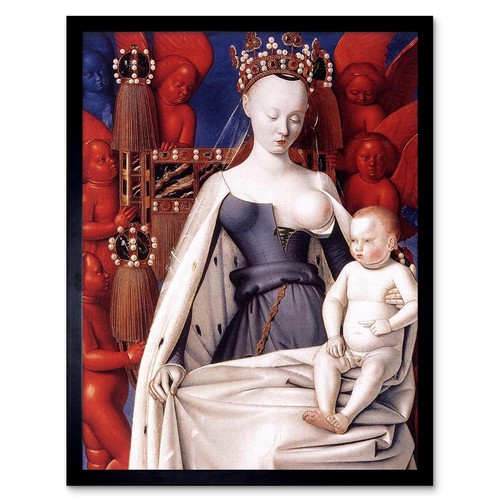 Jean fouquet madonna child - fouquet,