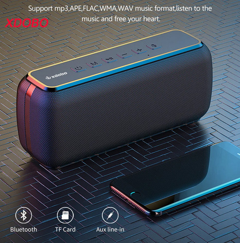 Xdobo 60w portable speakers - x8,