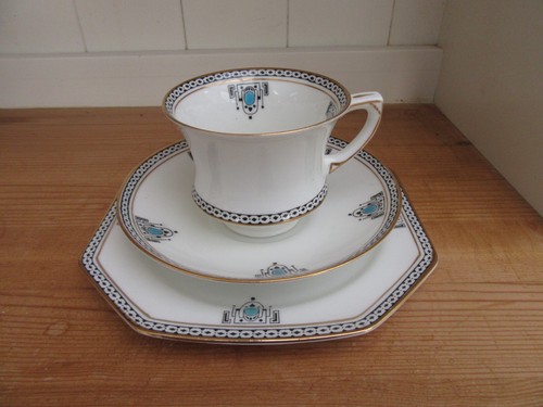 Art deco paragon ware trio - paragon,