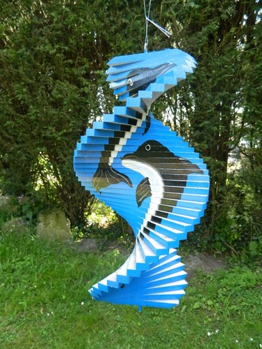 Wind spinner wooden - wooden, spiral
