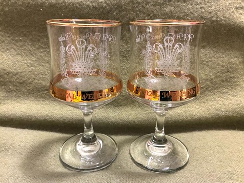 Pair royal wedding - pair, glasses