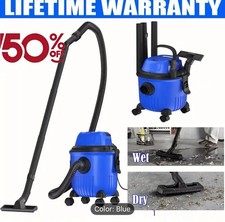 Industrial Vacuum Cleaner Hoover Wet and Dry 5000W Powerful Bagless 15 Litre UK