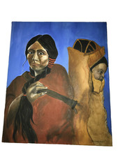 Woman Native portrait original