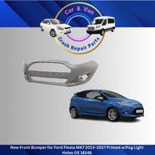 Ford Fiesta MK7 2013 - 2017 Front Bumper Primed New OE 1814802 1805461 1805878