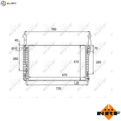 Radiator engine cooling - radiator,