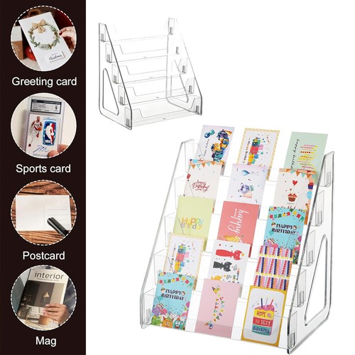 Tiers greeting card display - card,