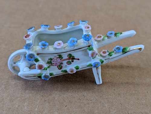 Vintage white ceramic - white,