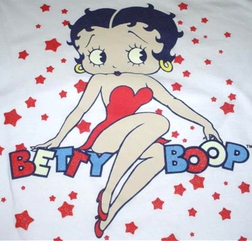 New betty boop - new, white
