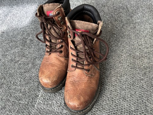 Dickies leather wp steel - 6",
