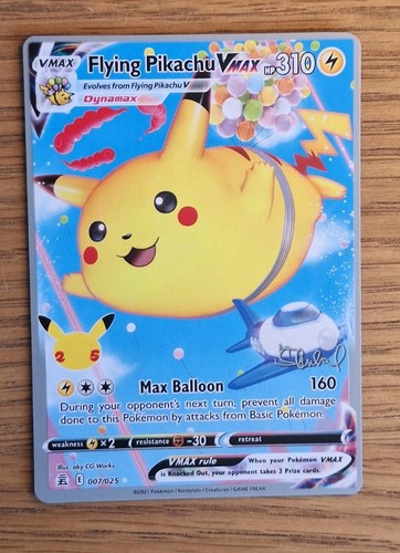 Flying pikachu vmax 007 - pikachu, 007/025