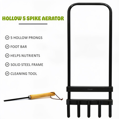 Hollow tine spike hand - hollow, 5