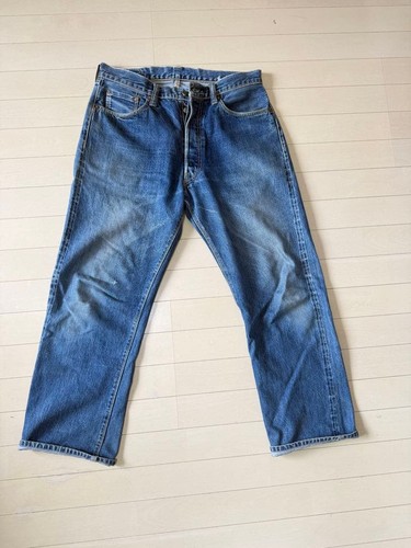 Sugar cane straight denim - straight, 34