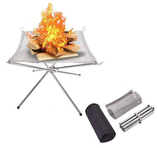 Camp fire pit - fire, large