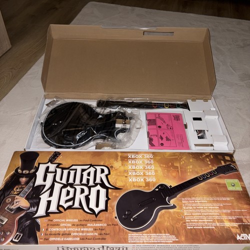 Xbox 360 guitar - hero, paul
