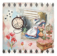 Alice in Wonderland Napkin