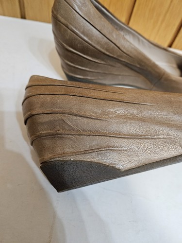Hogl light brown leather - , wedge