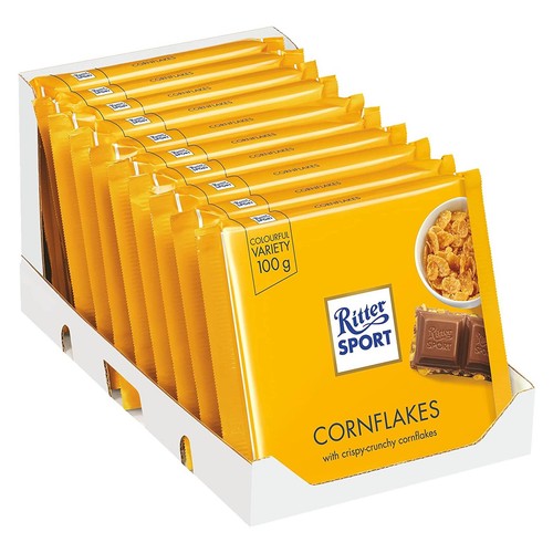 Ritter sport with cornflakes - ritter,