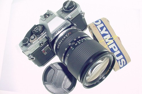 Olympus om10 35mm film slr - olympus,
