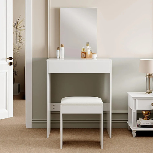 Dressing table set - table, w/mirror