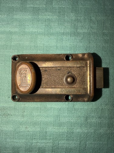 Vintage segal deadbolt lock - vintage,