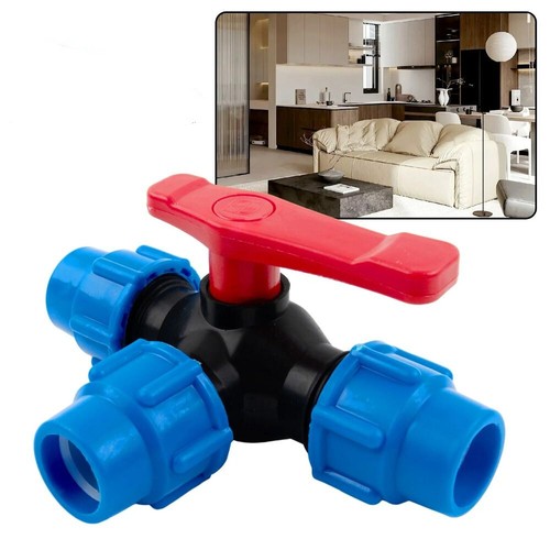 Irrigation way ball - 3-way, valve