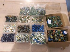 Antique Vintage  Marbles Large