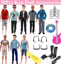 30Pcs/Set Ken Doll Clothes