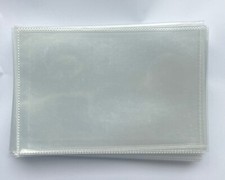 Postcard Protection Polypropylene Sleeves 6” x 4” Quantity 50 Used and Clean