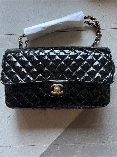 Chanel vintage black - black, patent