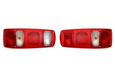 Hella Abbey Spectrum Caraluna 1 Rear Tail Lights Set Pair Triangular Reflector 