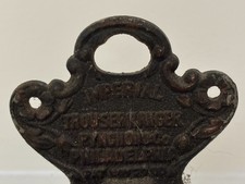 Antique Cast Iron Pants Press