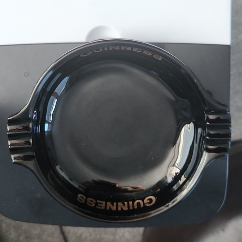 Guinness black glass - guinness,