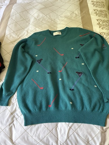 Pringle nick faldo vintage 80s - faldo,
