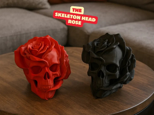 Forbidden rose skull - **forbidden,