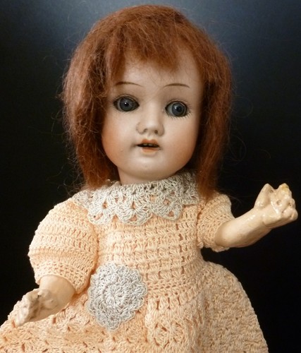 Antique doll bisque - doll, ,
