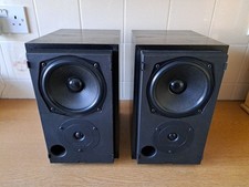 Mission 780 Bookshelf Speakers  Black 75 WATT 6 OHMS VGC 