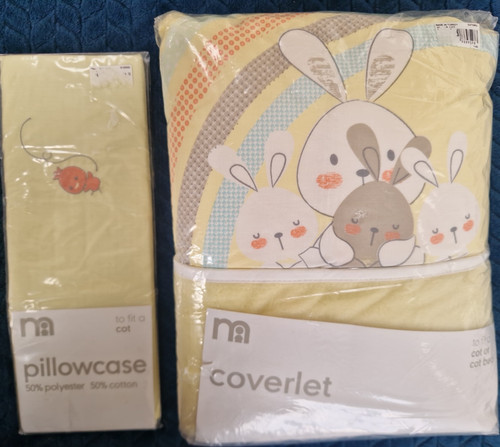 Mothercare sleepy bunnies - sleepy, cot