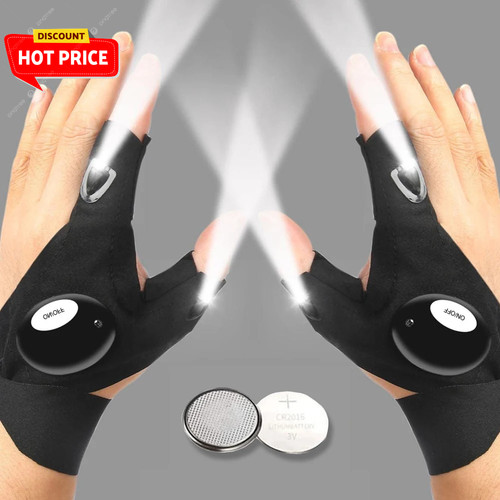 Led flashlight half finger - flashlight,