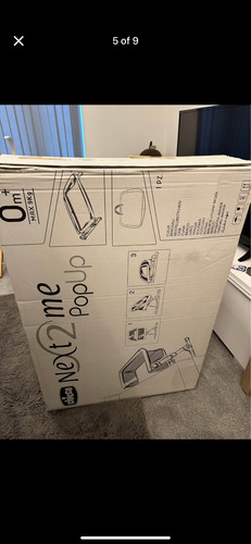 Chicco next2me pop - up, crib