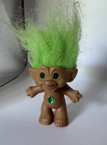 Vintage treasure troll green