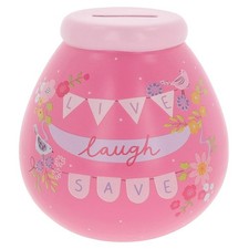 Pot of Dreams Live Laugh Save