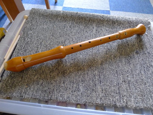 Adler wooden 46cm baroque alto - wooden,