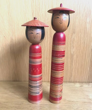 Japanese Kokeshi doll x2