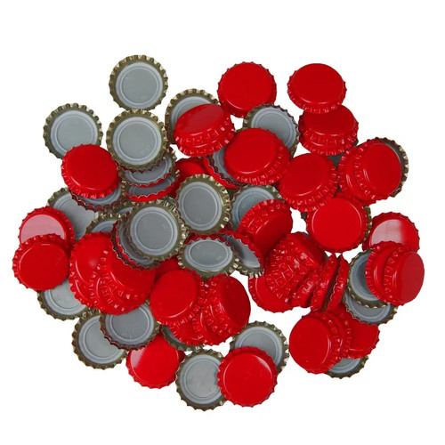 Red crown caps - crown, for