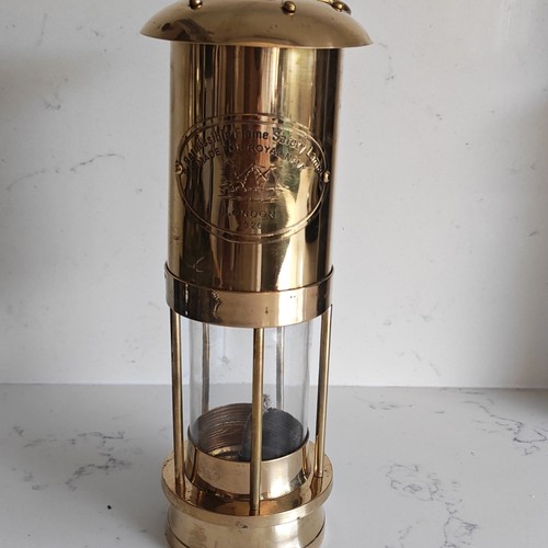Permissible flame safety lamp - flame,