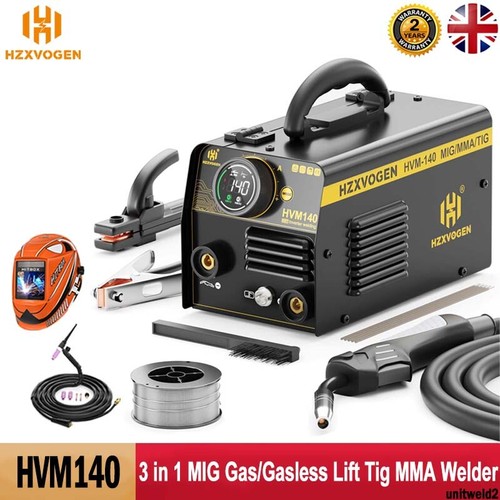 Hzxvogen 140a 3in1 mig welder - 140a,