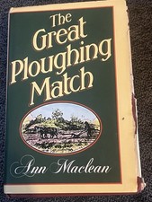 The Great Ploughing Match Ann Maclean Hardback Vintage Book
